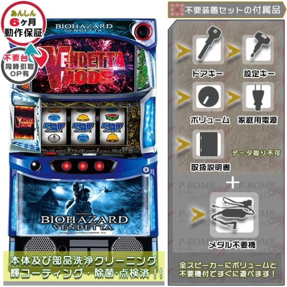 バイオハザード-ゲーム 実機 商品カテゴリー スロット機種 セット別
