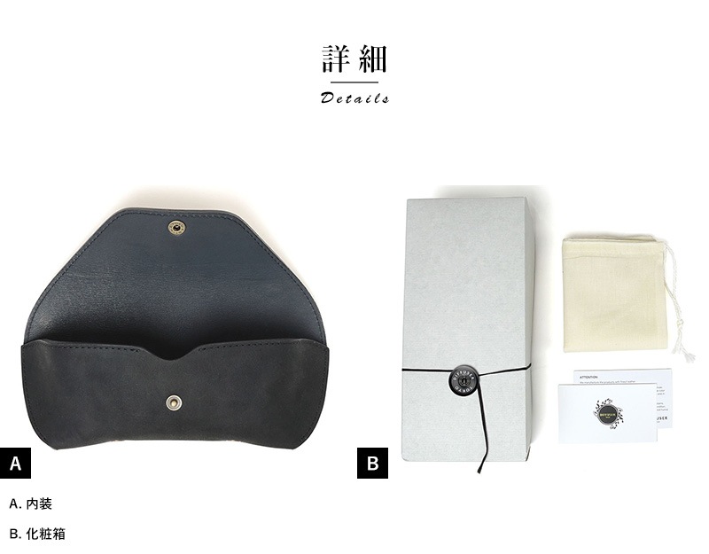 DIFFUSER 牛革メガネケース ホーウィンレザー HORWEEN LEATHER EYEWEAR