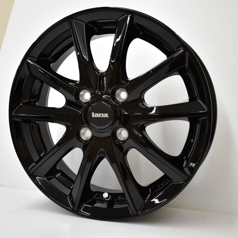 2025年製 ブリヂストン ブリザック VRX3 155/65R14 + LANX L5 ブラック