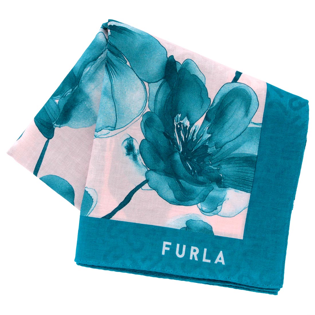 フルラ 4重ガーゼ ハンカチ チェック ピンク | ブランド,フルラ