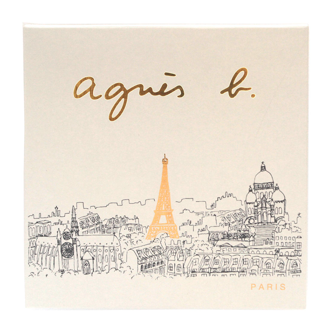 アニエスベー 大判 タオルハンカチ（28cm）（ブランド専用ギフト