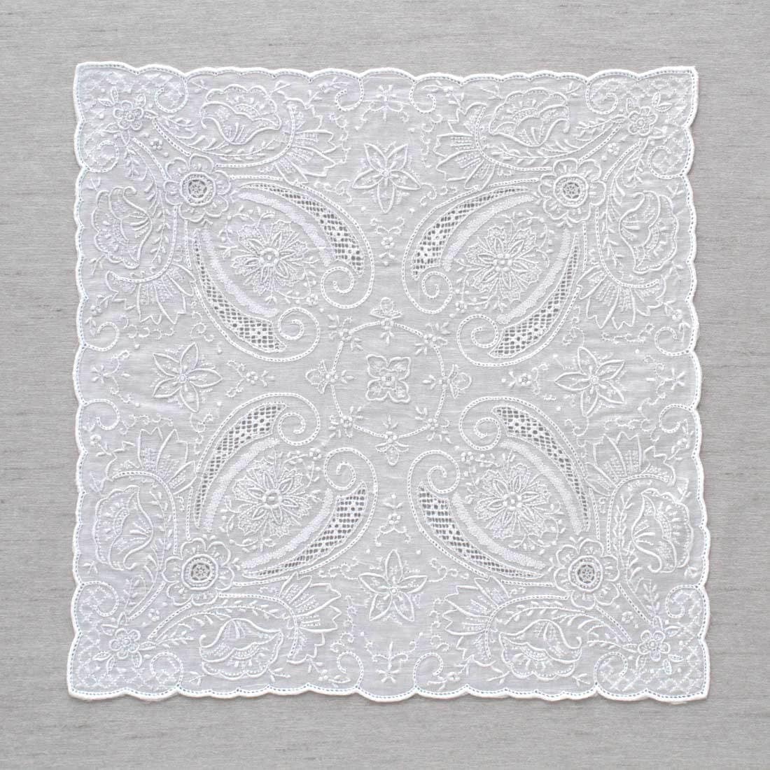 送料無料】汕頭手刺繍 ハンカチ 4203 | レディース,スワトウ ハンカチ