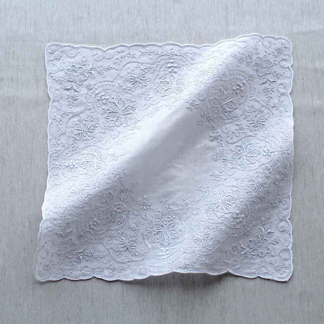 送料無料】汕頭手刺繍 ハンカチ 7203 | レディース,スワトウ ハンカチ