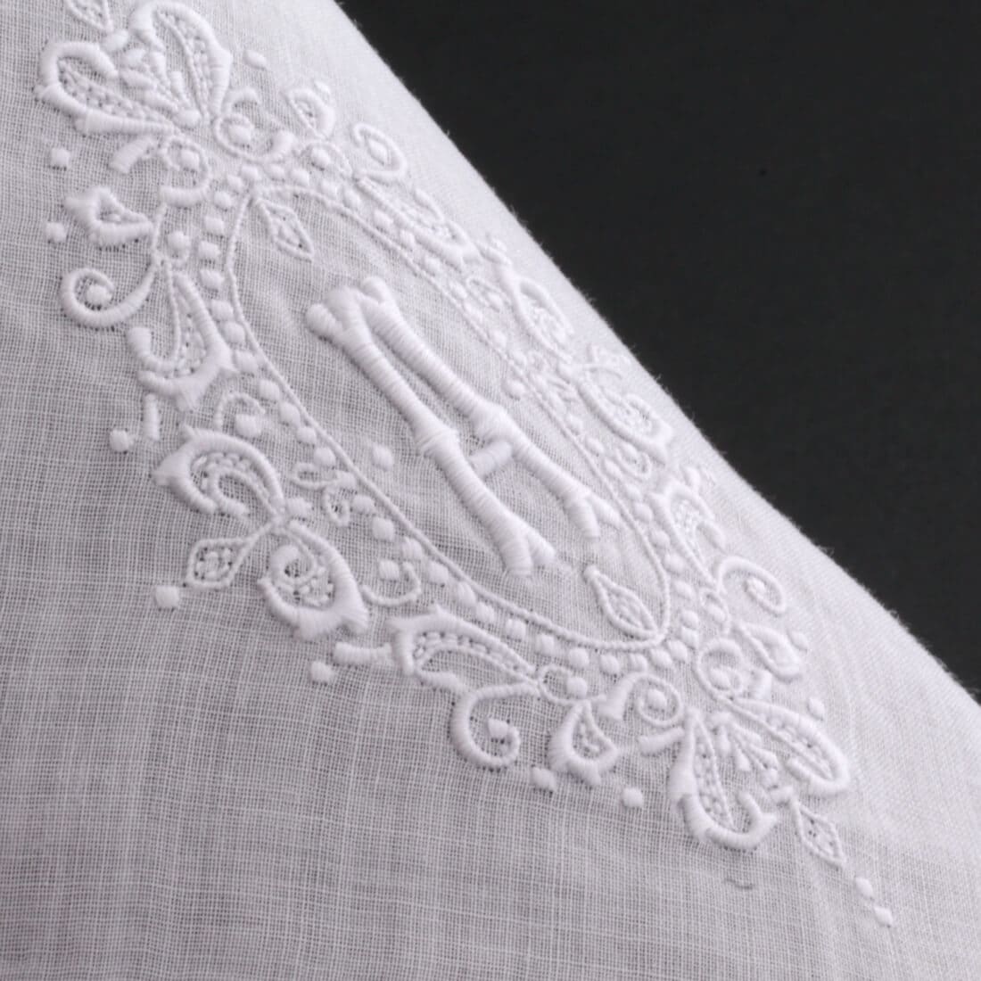 スワトウ イニシャル ハンカチ | レディース,スワトウ ハンカチ