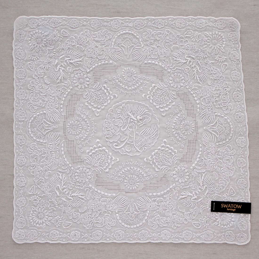 送料無料】汕頭手刺繍 ハンカチ 7516 | レディース,スワトウ ハンカチ