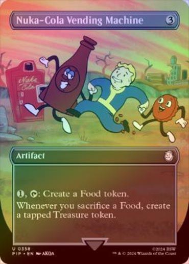 FOIL】【英】ヌカコーラ自動販売機/Nuka-Cola Vending Machine[無色U