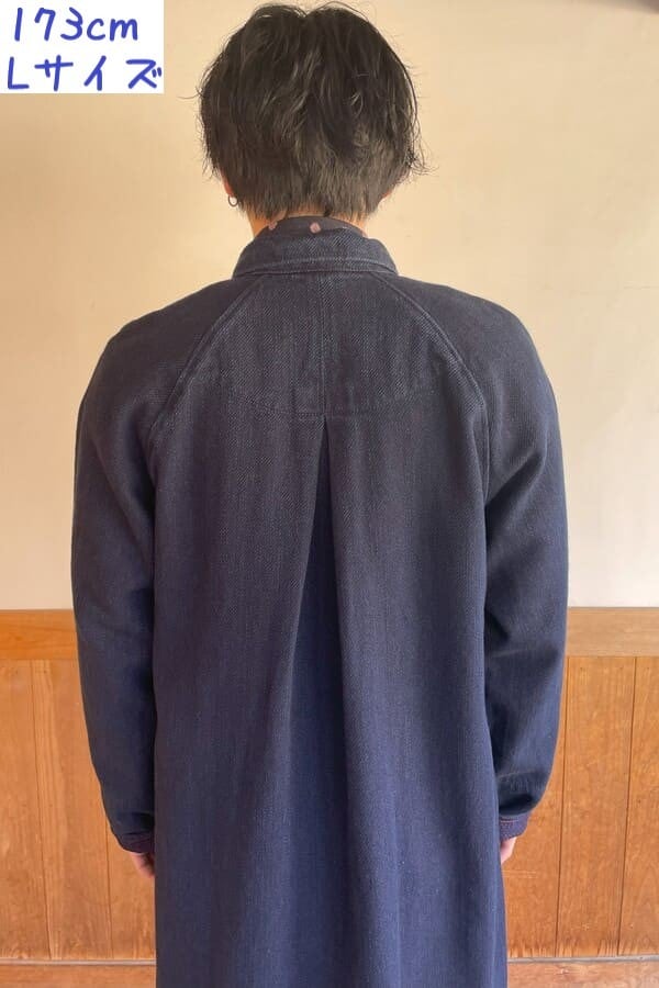 BlueTrick】 ロングショップコート 刺子 | ジャケット | BlueTrick
