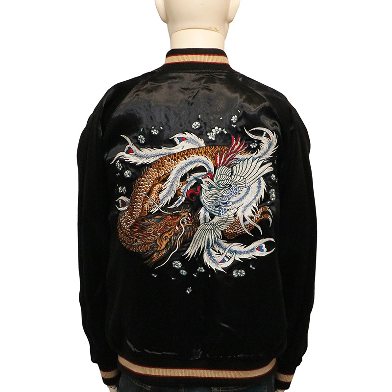 クローズ×WORST 坊屋春道 木津京介 モデル 鳳凰 × 龍 柄 刺繍