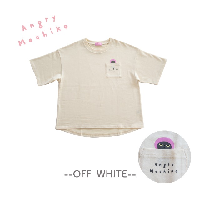 マチコさんポケットTシャツ アングリーマチコ Angry Machiko 真知子