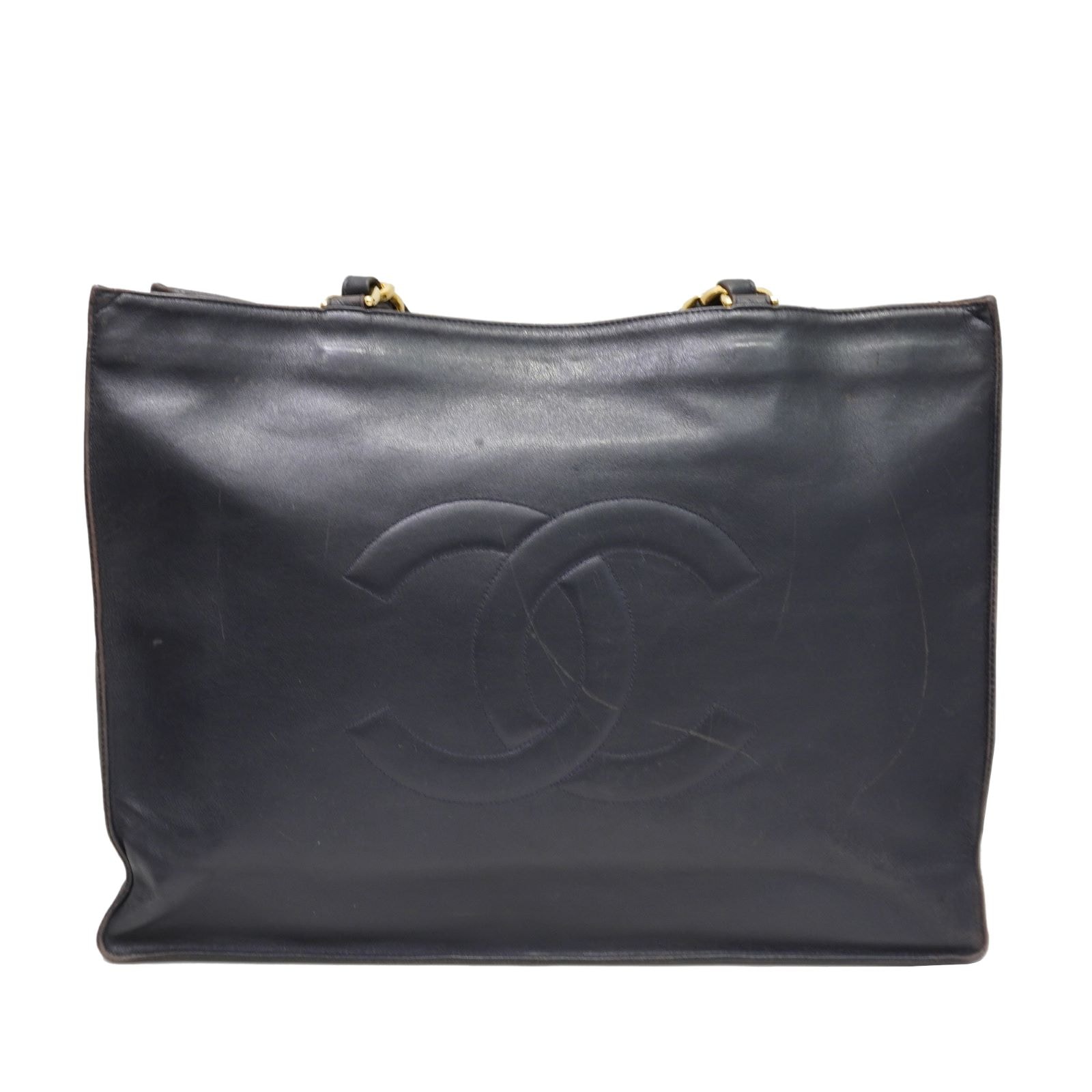 CHANEL(シャネル) ココマークヴィンテージチェーントート トートバッグ