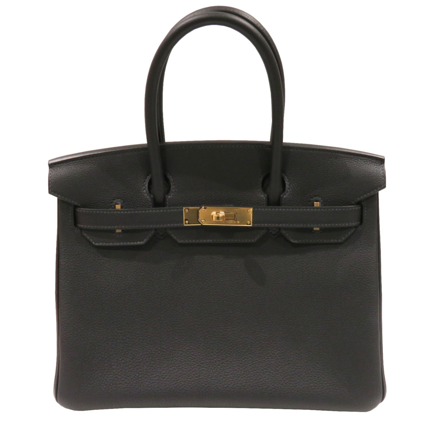 HERMES (エルメス) バーキン30 ハンドバッグ キャバン(G金具) トゴ W