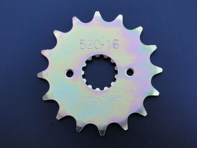 ゼファー400/ゼファーχ/GPZ400F スチール製フロントスプロケット(520
