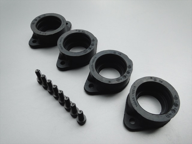 Z400GP 純正キャブインシュレーター(12点) | KAWASAKI,Z400GP ('82