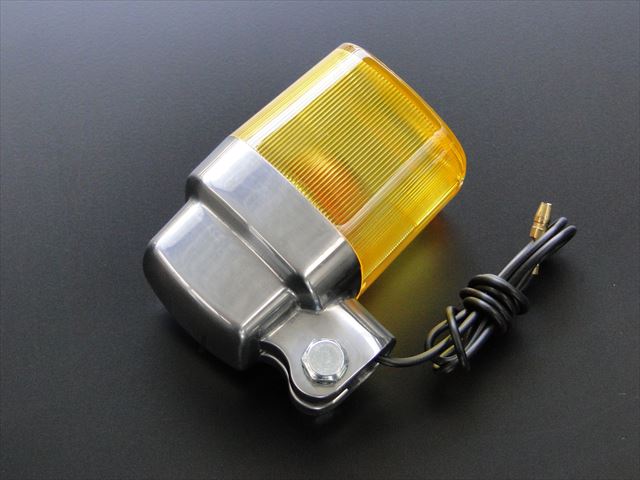 JMC 角型ヨーロピアンウインカー(バフ掛けボデイ) ※イエローレンズ☆1