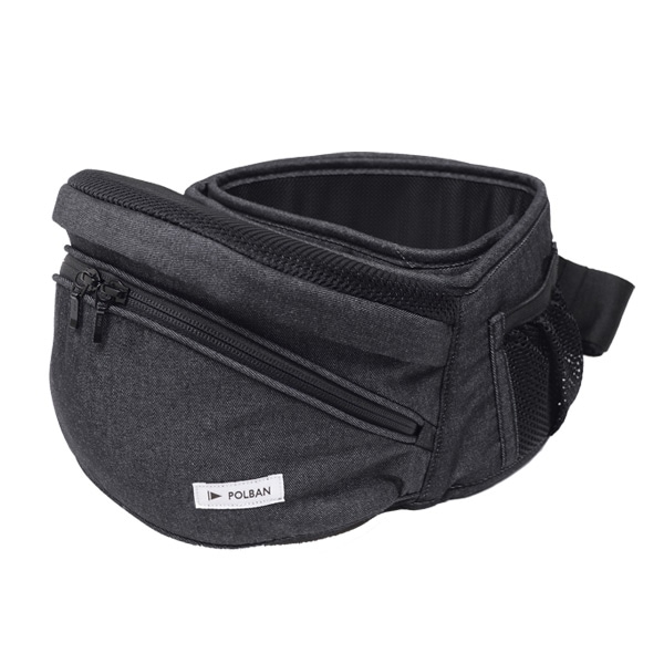 ポルバン POLBAN ベーシック ヒップシート デニムブラック｜ ブリベビ