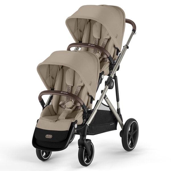 cybex サイベックス ガゼルS ベビーカー + シートユニットセット (2人