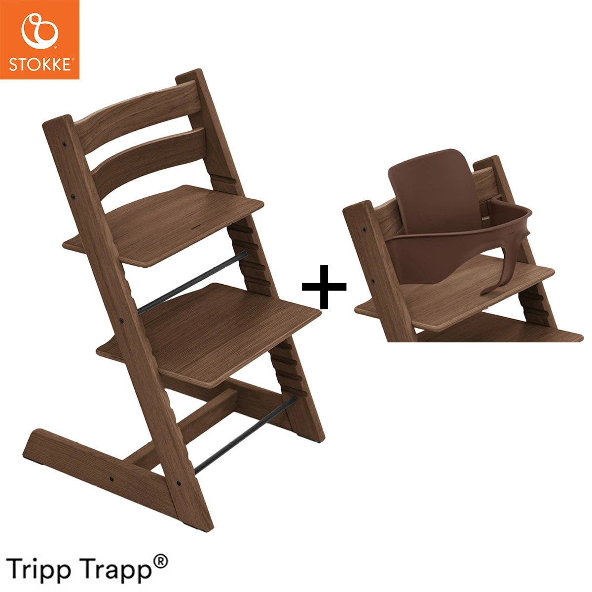 STOKKE ストッケ トリップトラップ / ウォームブラウン｜ブリベビ