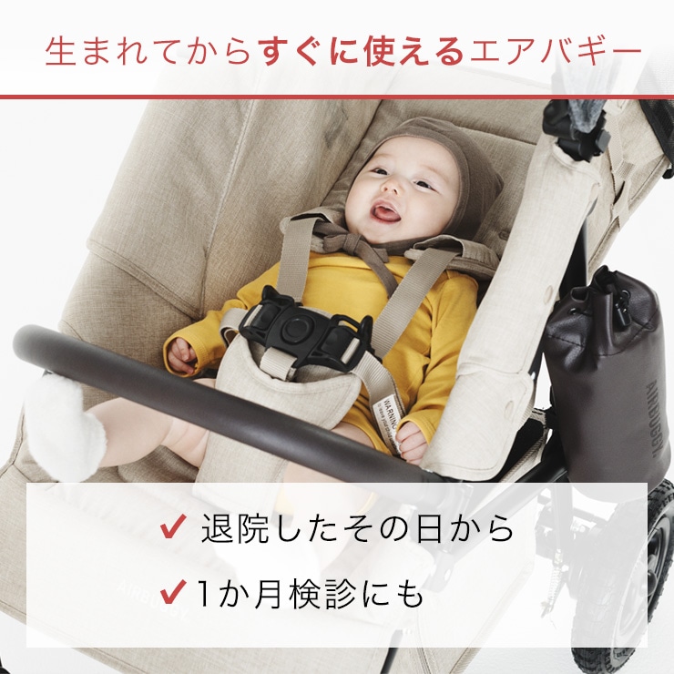 エアバギー AirBuggy ココ プレミアフロムバース ストーン 通販 ブリベビ