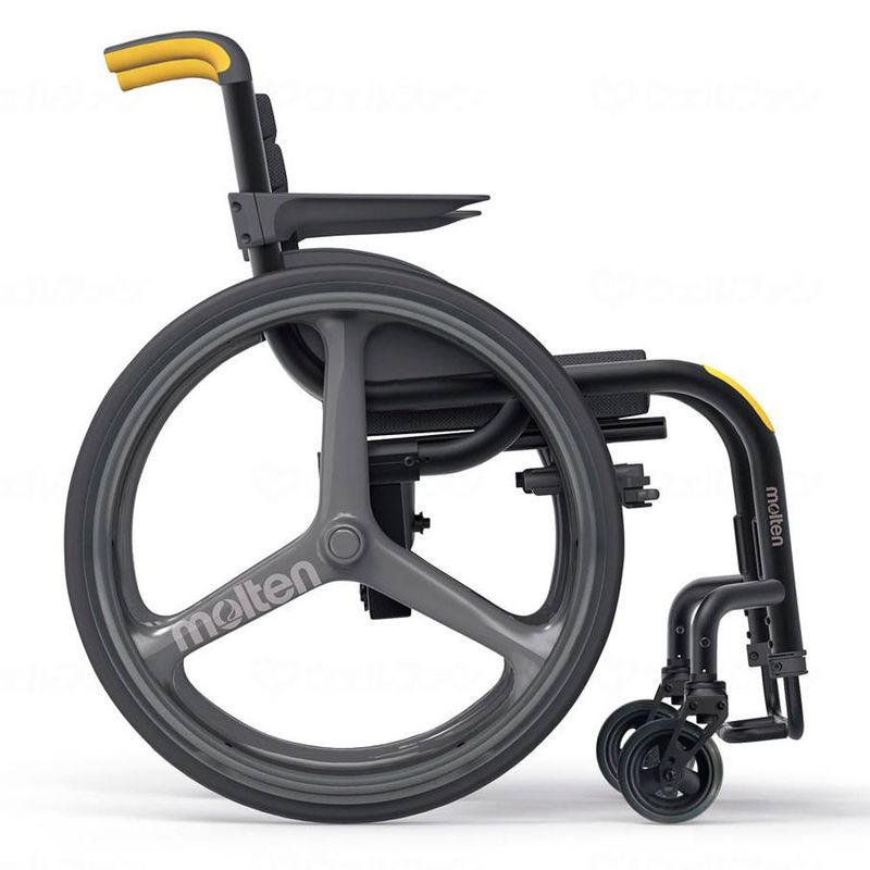 自走用車椅子ふわりすプラスKFP22－40SB 肘跳上げ・スイング