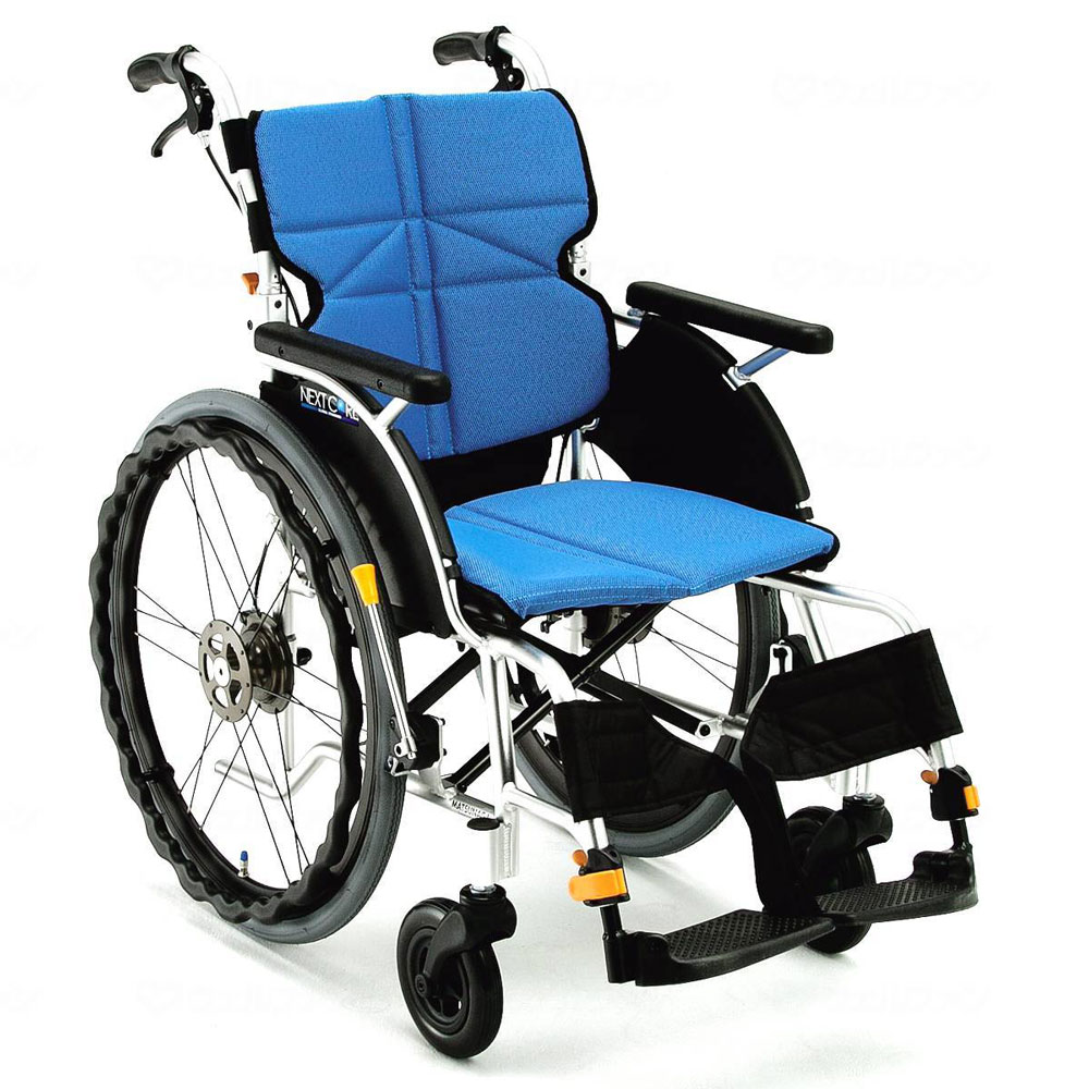 NEXT-11B ネクストコア 自走用車椅子 背折れ式・介助ブレーキ付き・背