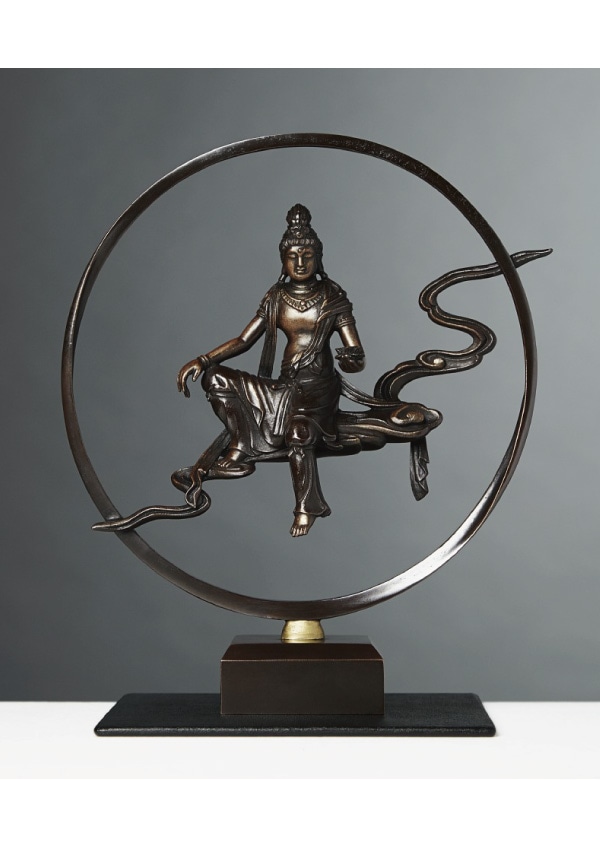 仏像】雲上観音菩薩 原型・石原良定 高岡銅器 | 仏師・作家原型制作