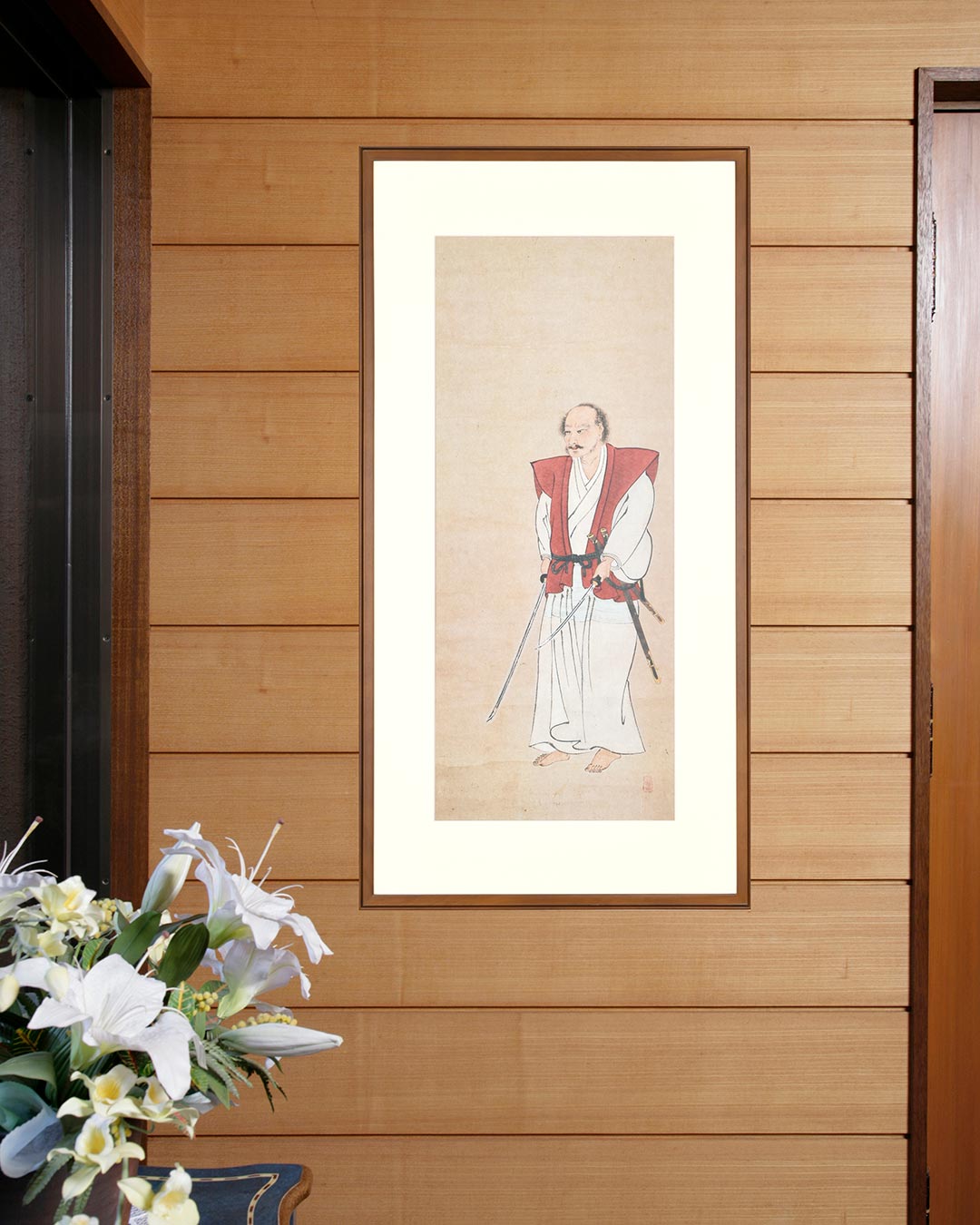 仏像】宮本武蔵像 額装（原寸大複製） | 宮本武蔵名品コレクション