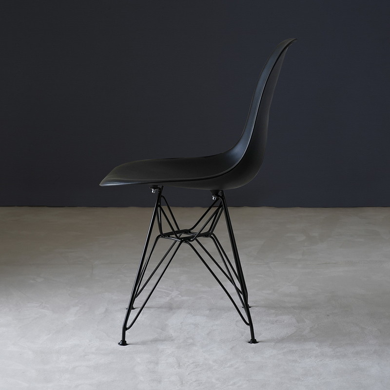ブラックスチール脚】シェルチェア / イームズデザイン リプロダクト品