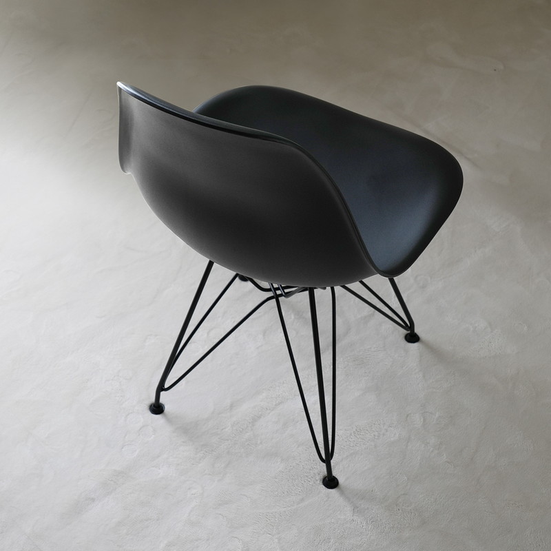 ブラックスチール脚】シェルチェア / イームズデザイン リプロダクト品