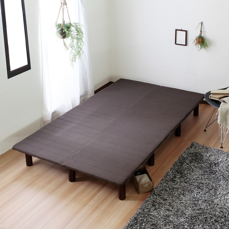 セミダブル】ロール式 すのこベッド ボトムベッド/レクフィビター