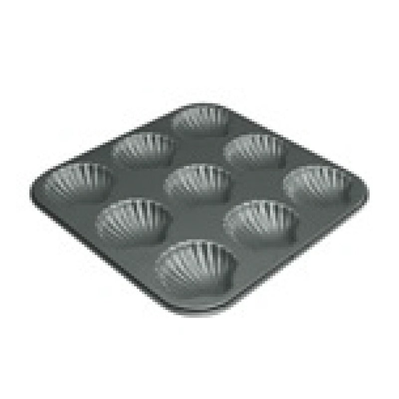 マドレーヌ型 12個取 外寸260×200×H14mm シリコン加工 KGP068-1 | 型