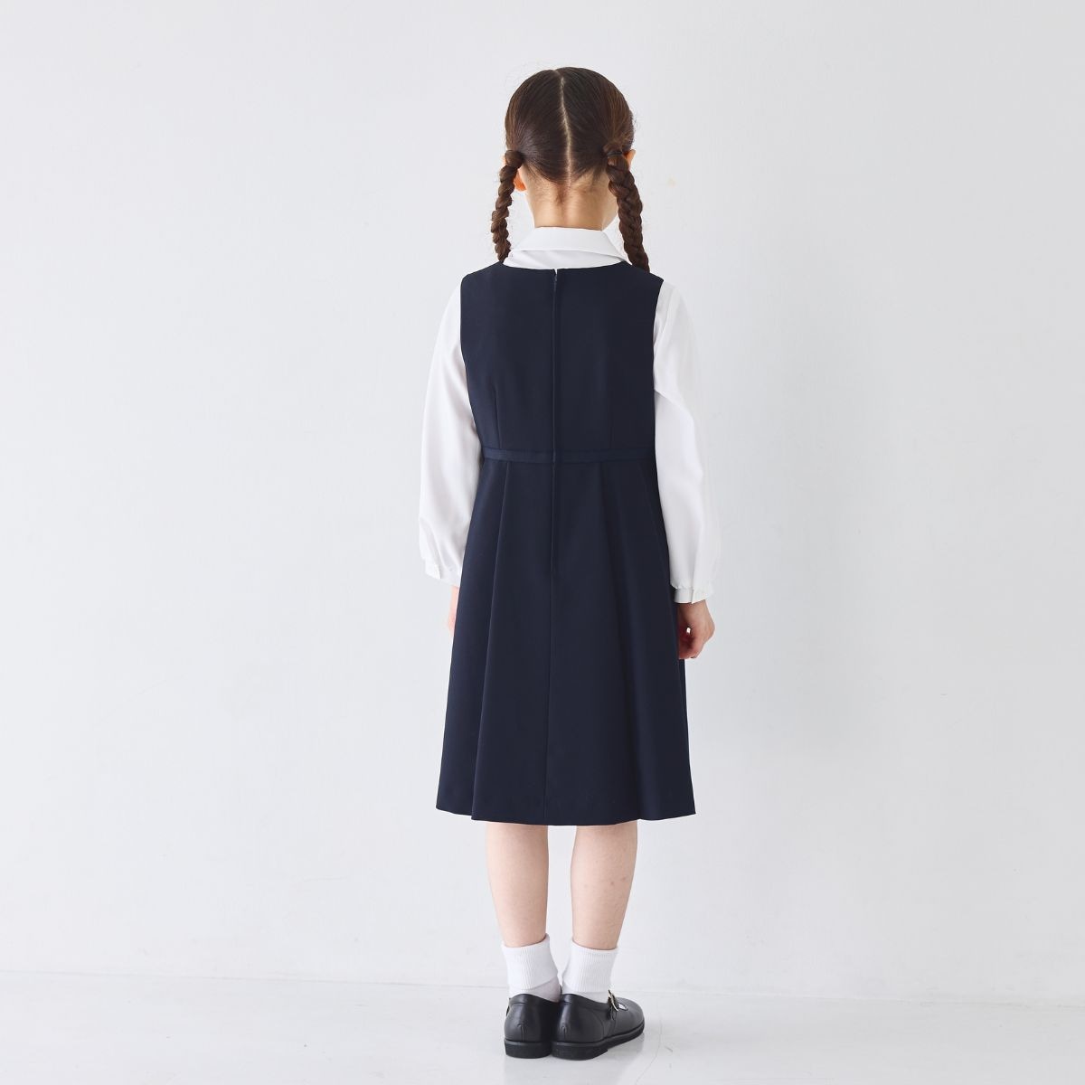 WEB限定】ジャンパースカートスーツセット 90 100 110 115 120 130