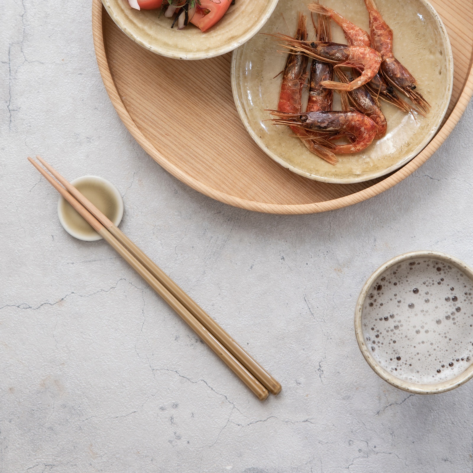 Heuge】ひょうげ 箸＋箸置きセット（Chopsticks set） [日本製/美濃焼