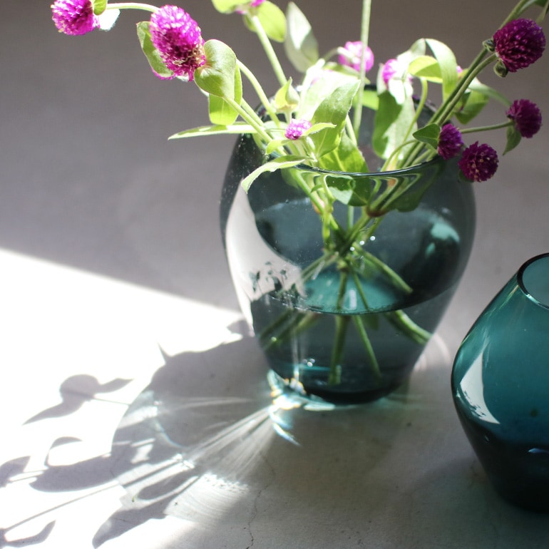 VINTAGE｜Wilhelm Wagenfeld Glass vase 15cm 50's Germany WMF製 通販