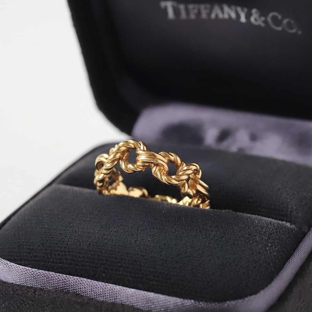1995】TIFFANY&Co. 18k Gold Twist Ring | すべての商品 | MATILDE