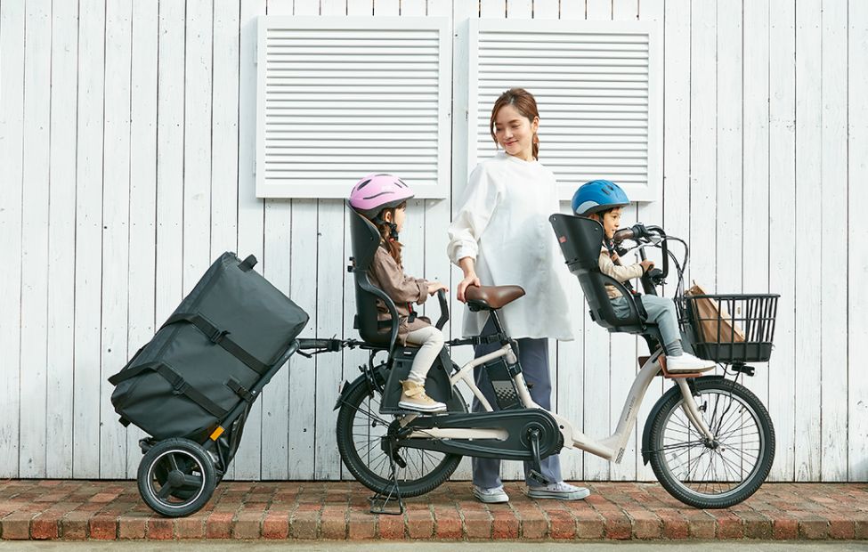 Camily サイクルトレーラー（ネット付） ※サイクルトレーラーとバック