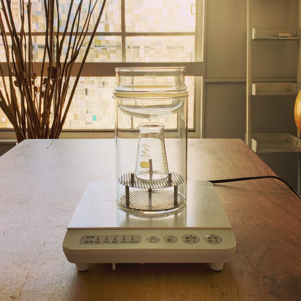 リカロマ mini アロマウォーター専用蒸留器 | カリス成城 WEB SHOP