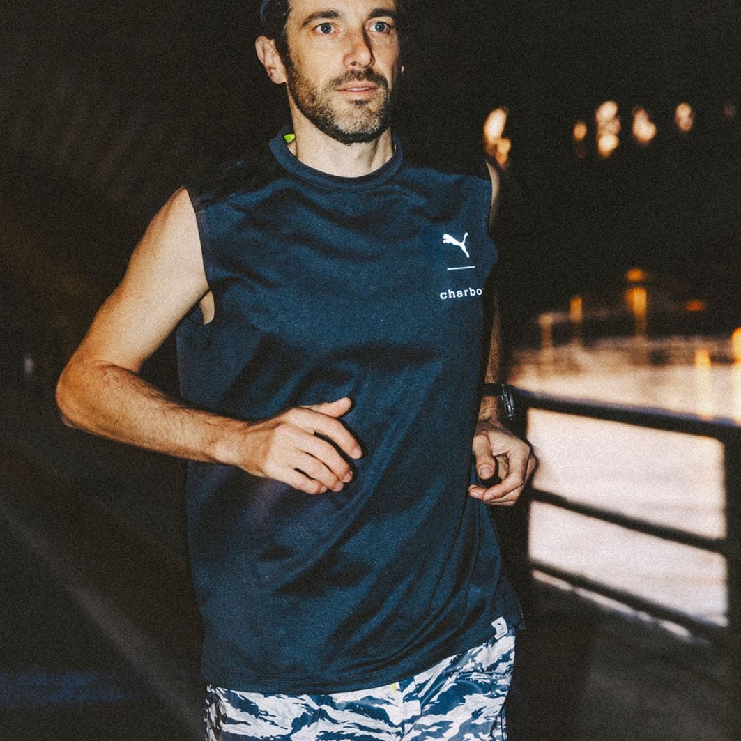 ANCELLM｜FADED SLEEVELESS T-SHIRT (BLACK) ANC-CT142の通販