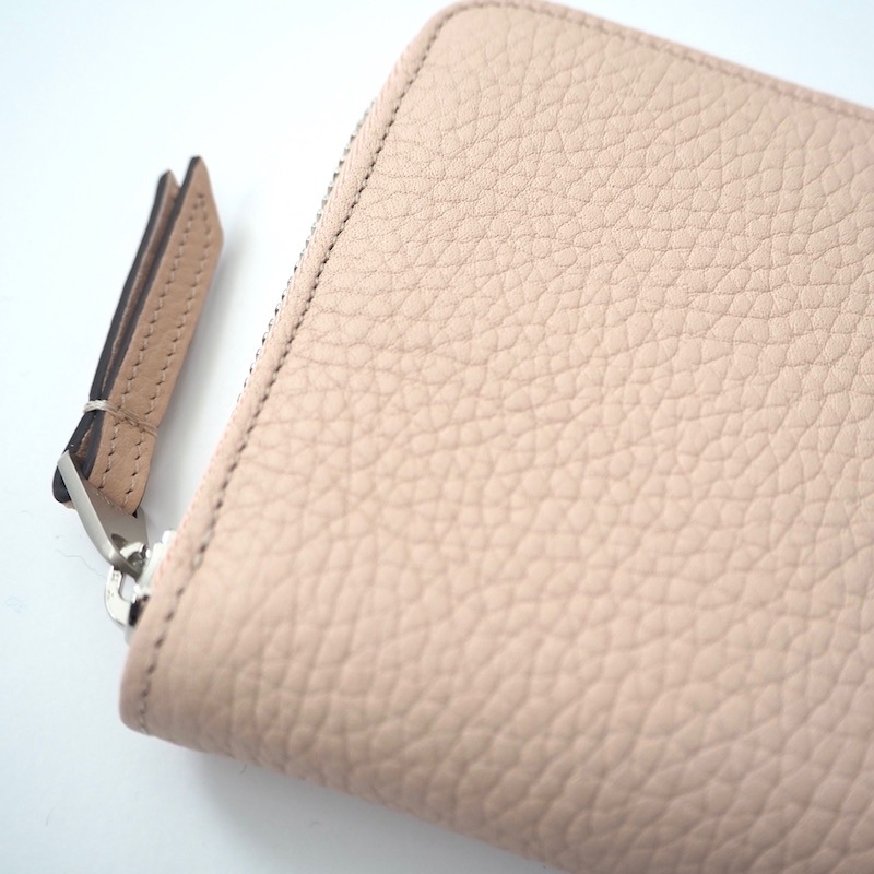 ITUAIS イトゥアイス/ TAURILLON LAGUN ROUND ZIP WALLET (LONG) ROSE
