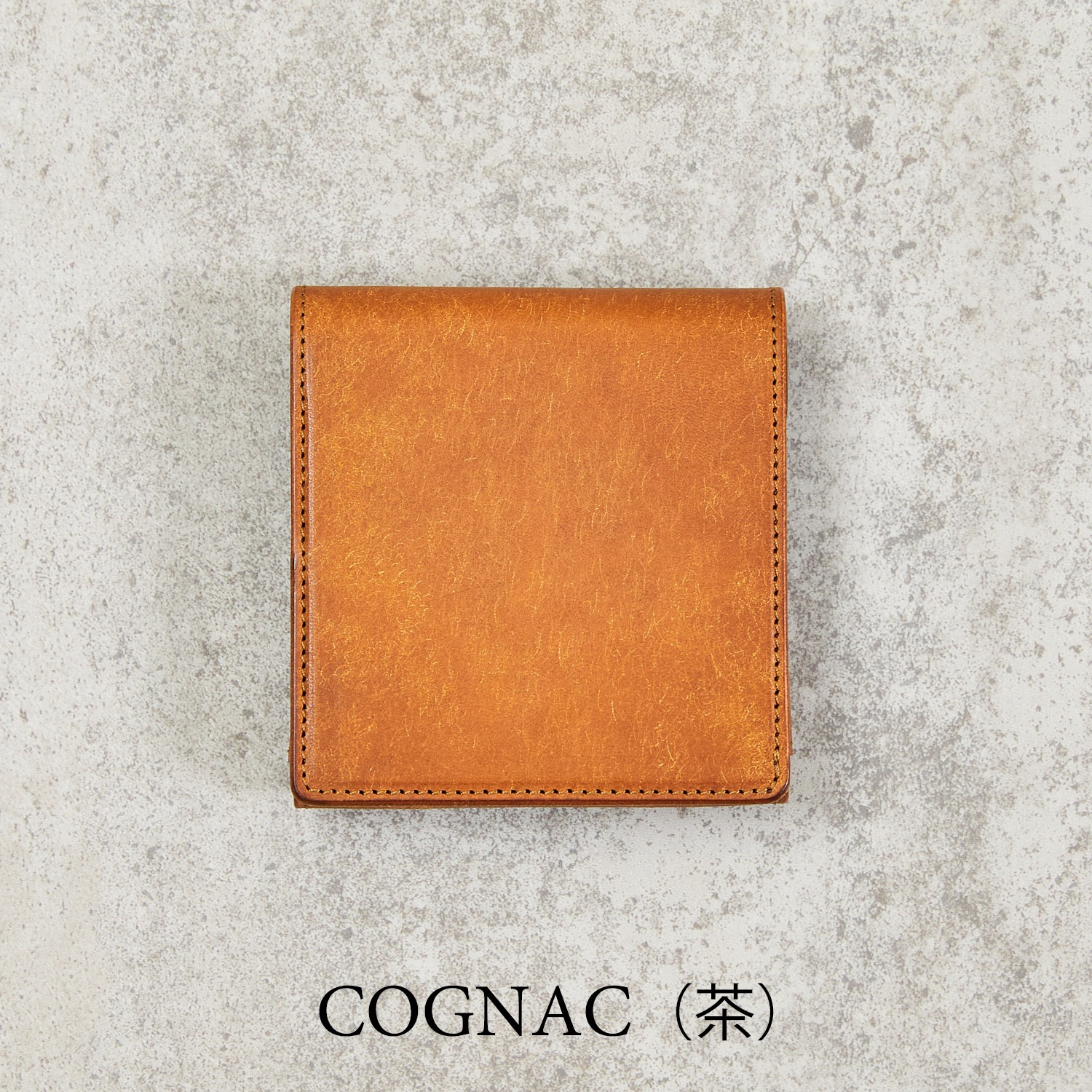 小さい二つ折り財布 プエブロレザー com-ono SLIM-005pb 薄型で扱い