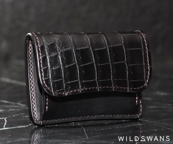 選べるノベルティ付】 ワイルドスワンズ クロコダイル タング コイン