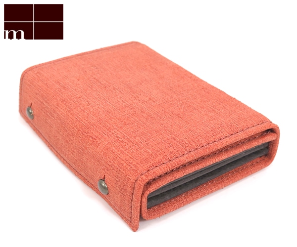 エムピウ m+ ミッレフォッリエ 2P25 クアドレッティ ミニ財布 （カラー