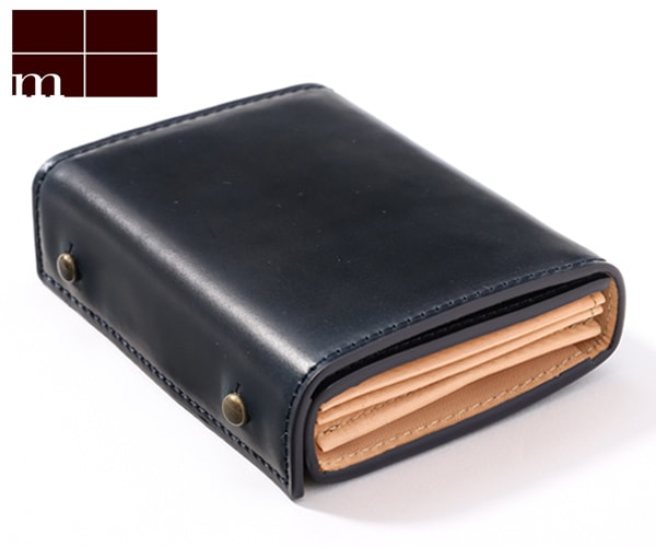 エムピウ m+ ミッレフォッリエ2 コードバン27 ミニ財布（カラー