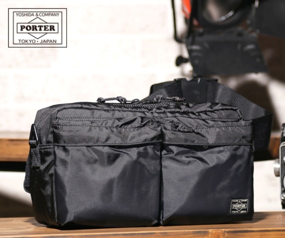 ポーター フォース 2WAYウエストバッグ 855-07418 （カラー：オリーブ