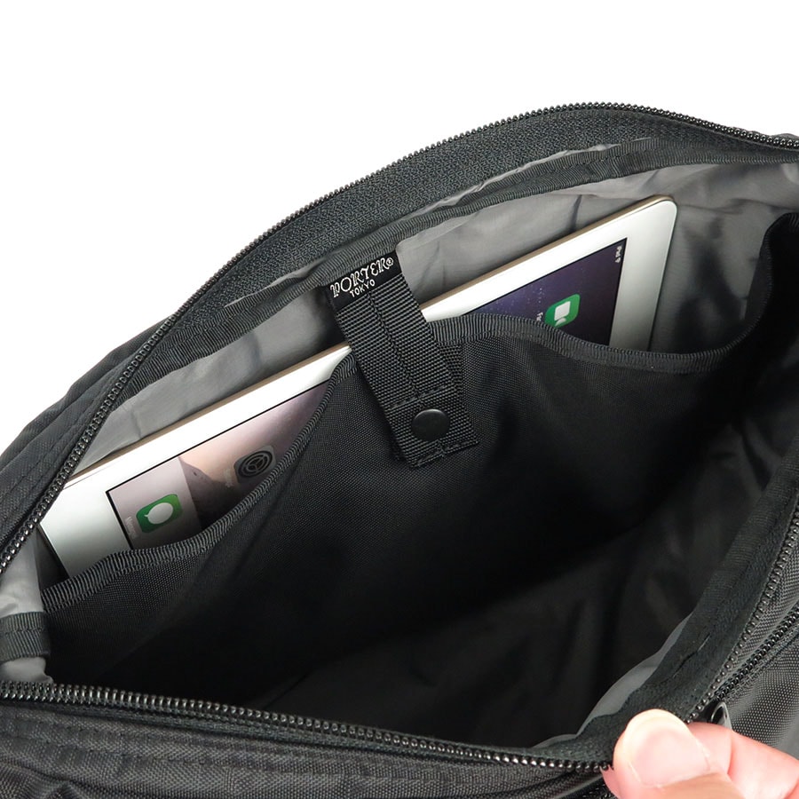 ポーター フラッシュ ショルダーバッグ 689-05938 （カラー：ブラック