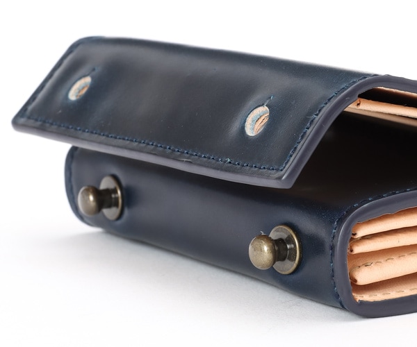 エムピウ m+ ミッレフォッリエ2 コードバン27 ミニ財布（カラー