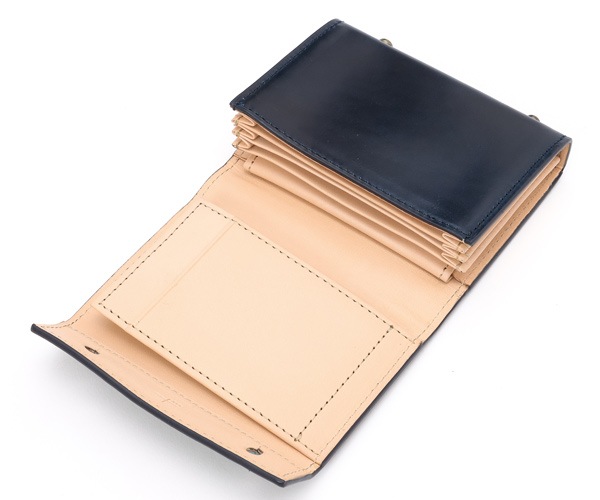 エムピウ m+ ミッレフォッリエ2 コードバン27 ミニ財布（カラー