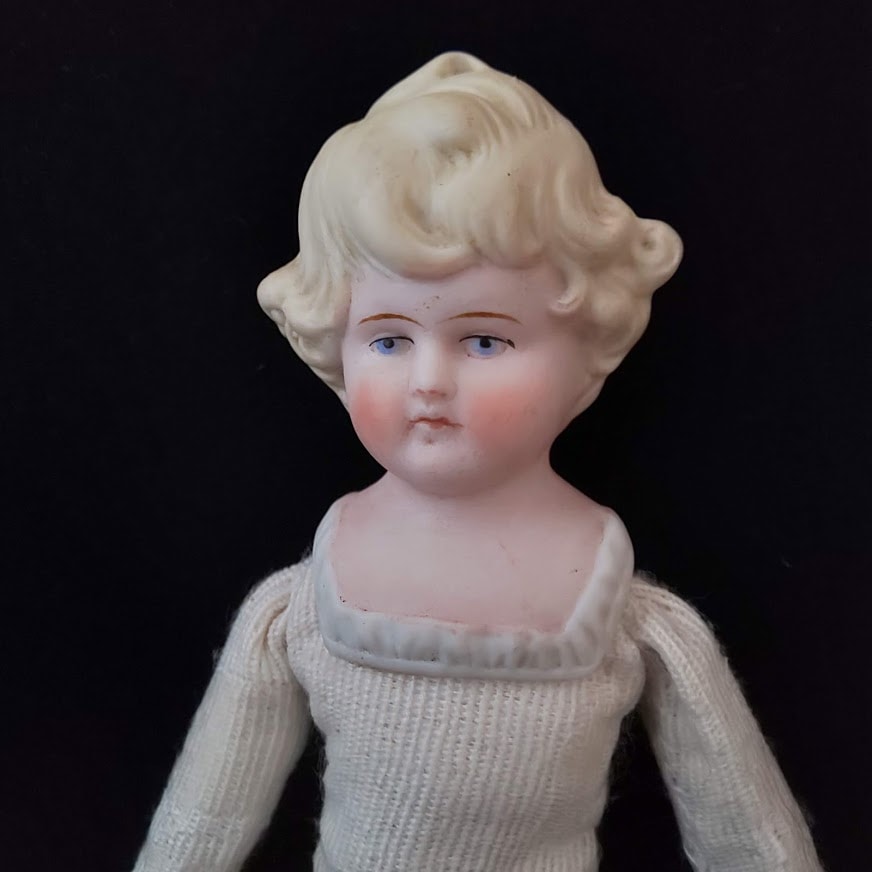 ビスク ヘッド ドール チャイナヘッド パリアン 凝ったモールド