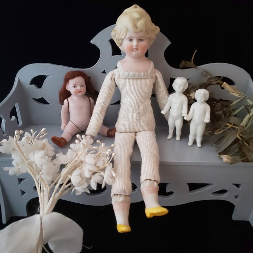 ビスク ヘッド ドール チャイナヘッド パリアン 凝ったモールド