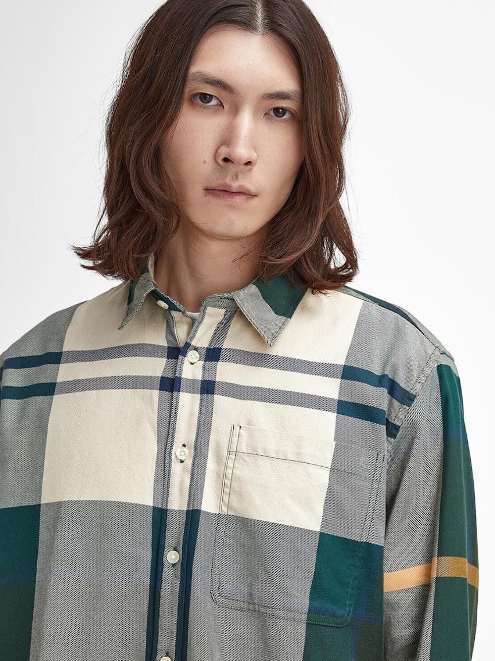 SALE】Barbour(バブアー) Renford タータンチェックシャツ オーバー