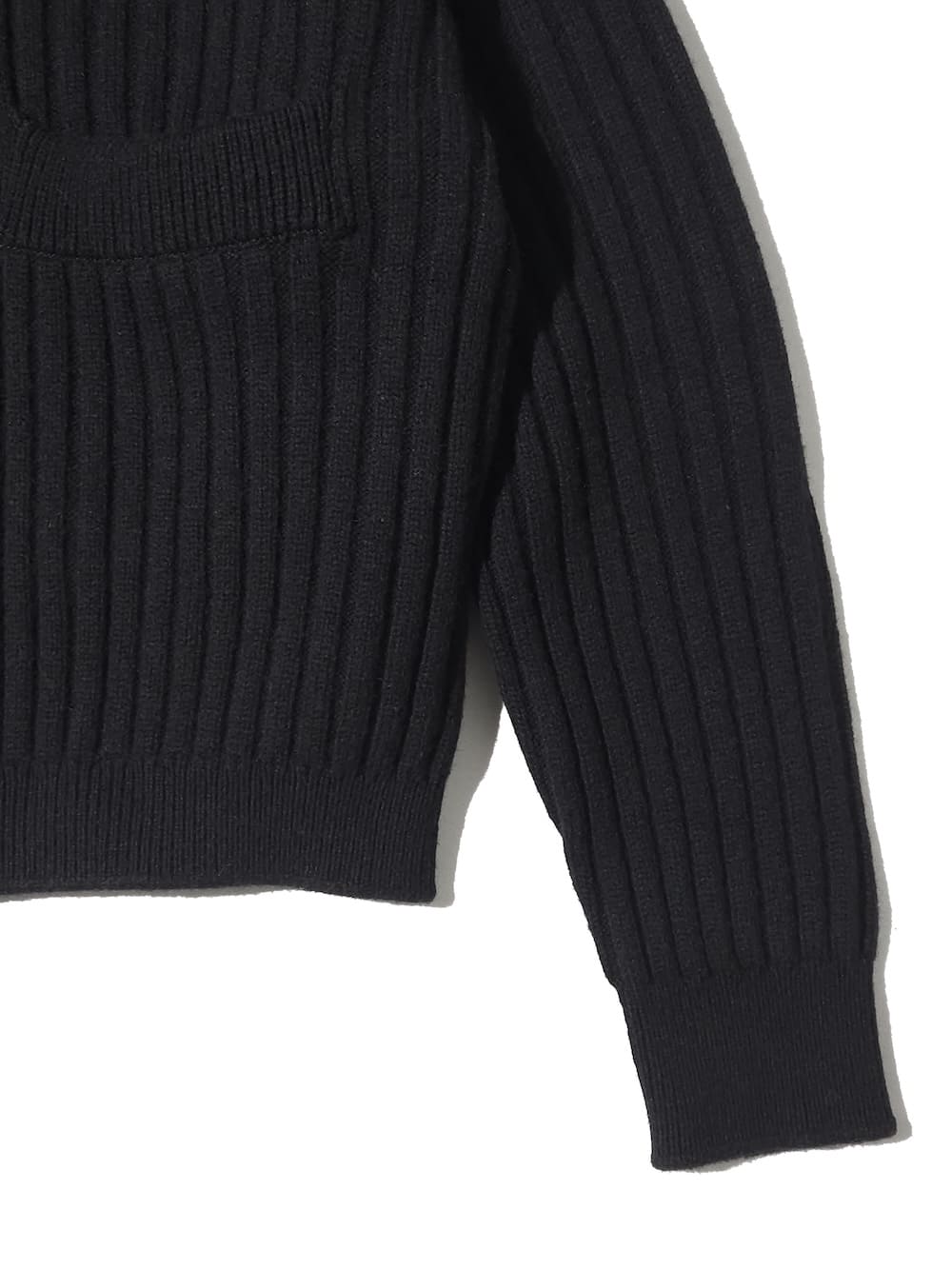 YOKE(ヨーク) Wide Rib Highneck Zip Cardigan - COLDBECK ONLINE